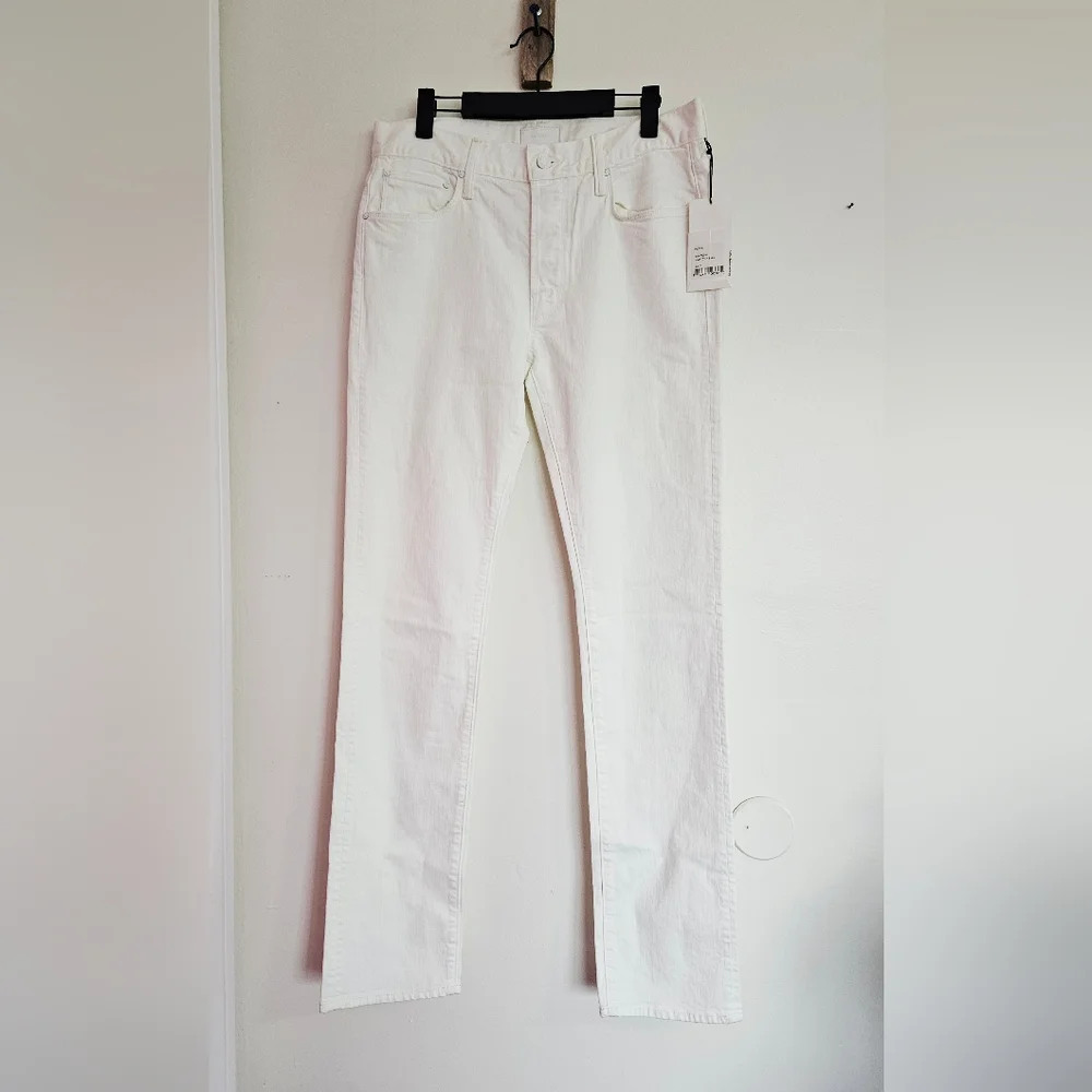 Mother Men’s Denim MR Tooth & Nail The Neat White Jeans Size 31 Pants Button Fly